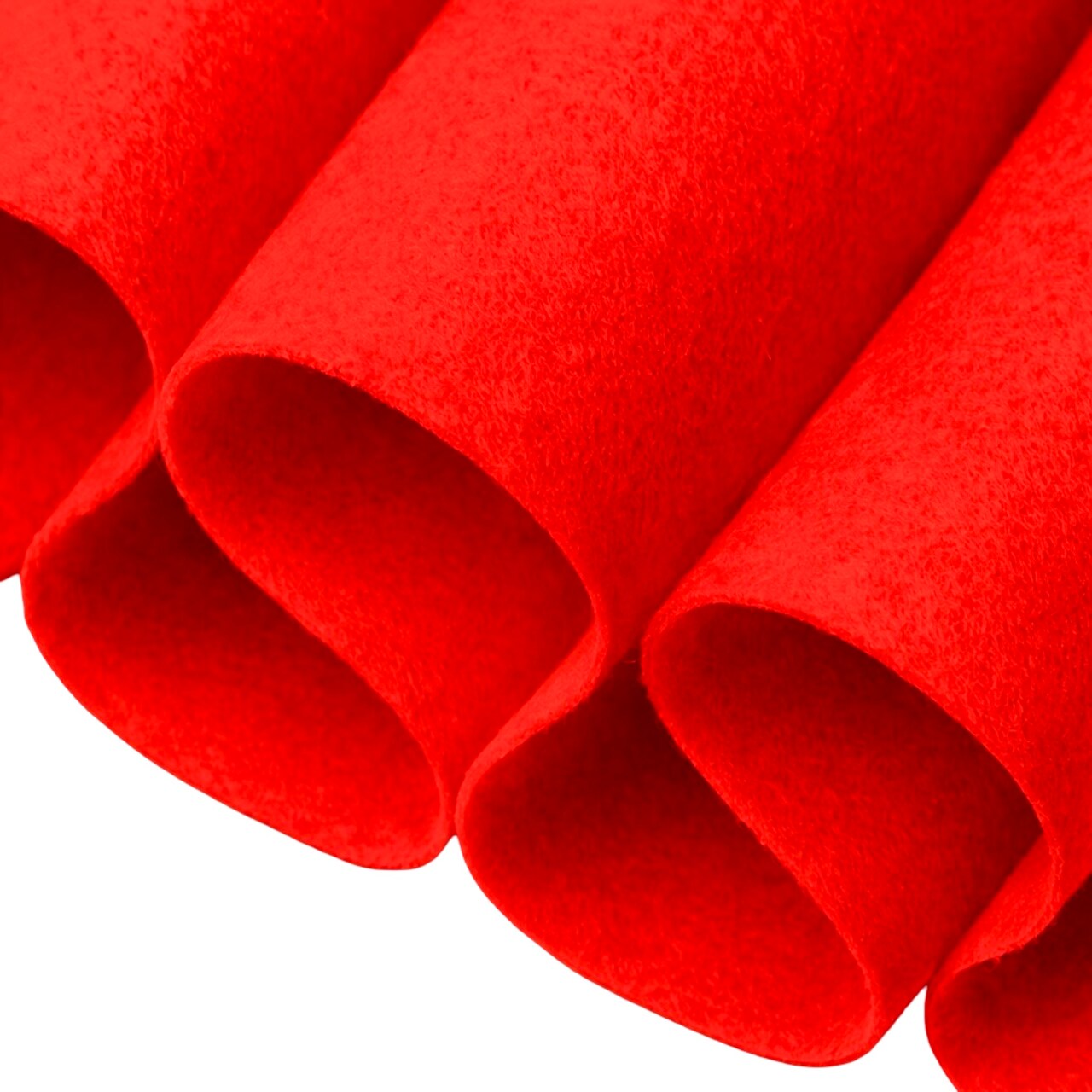 FabricLA Acrylic Felt Fabric - 72" Inch Wide 1.6mm Thick Felt by The Yard - Use Soft Felt Sheets for Sewing, Cushion, and Padding, DIY Arts & Crafts (1 Yard, Hot Orange)